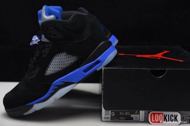 Reps LUCY Jordan Air 5 Racer Blue CT4838-004 0627